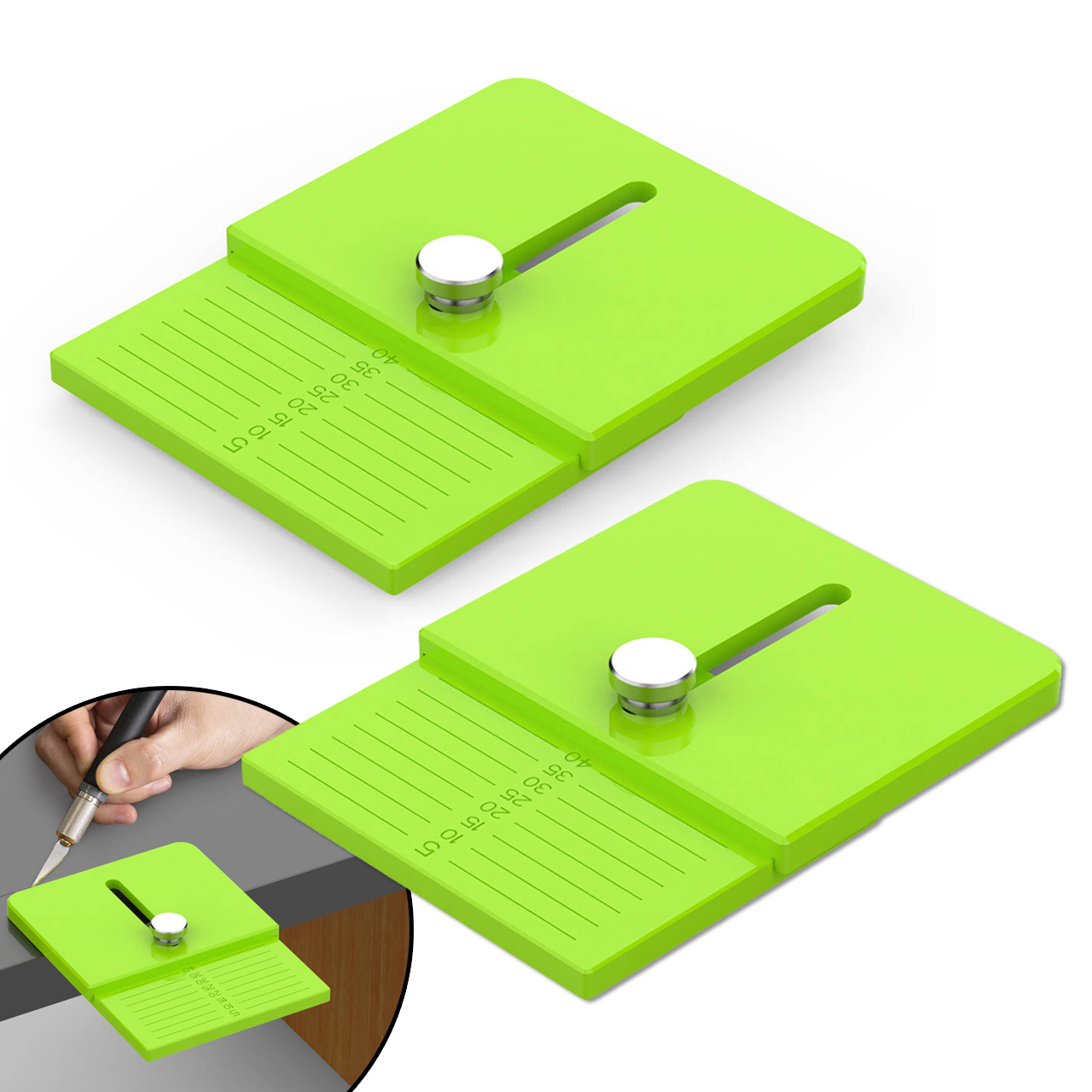 Crepe Pan Carbon - FOSHIO 2 buah/pak warna jendela pemotong