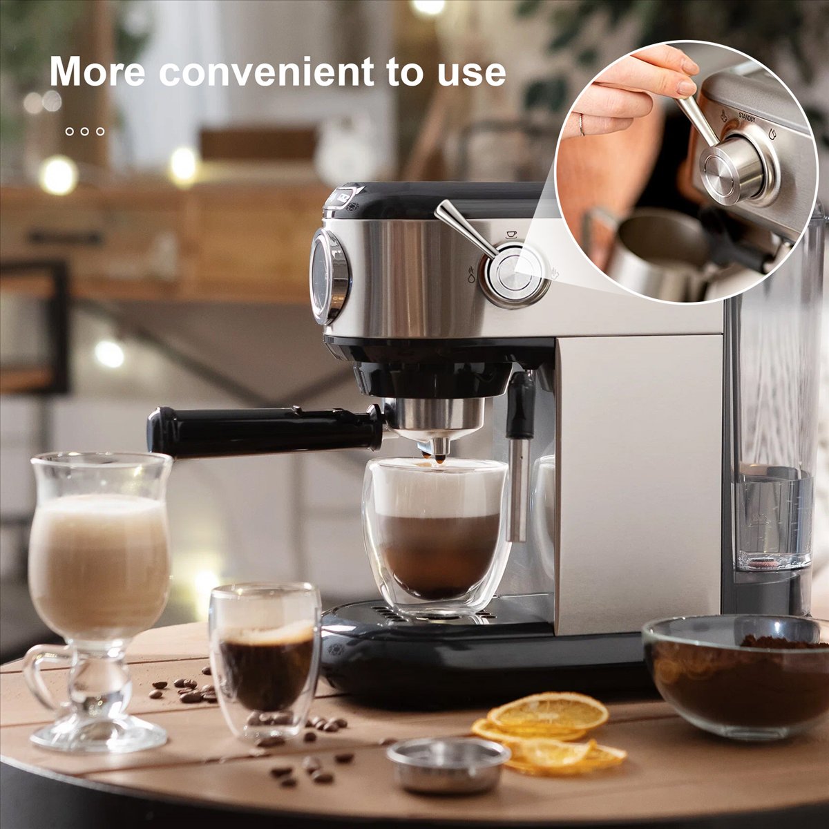 Breville Espresso Barista Express - (A25M) Tuas Uap Pengganti untuk Mesin