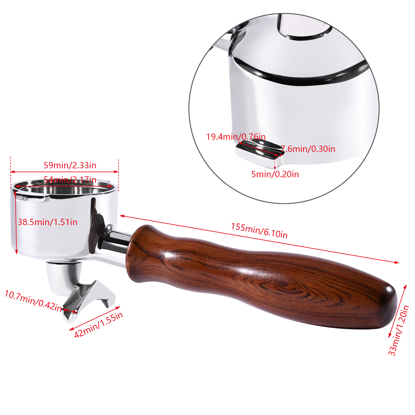 Portafilter 51MM Double Spout  - Delonghi Espresso Ecp3420 ulasan dan harga