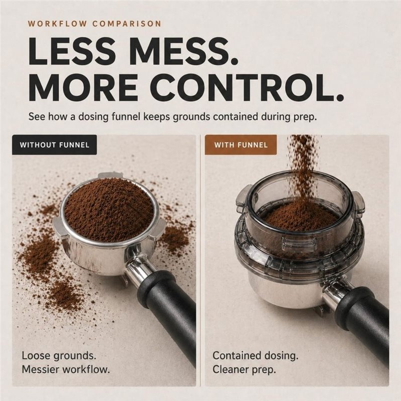 Corong Dosis Portafilter A65T- - Breville Espresso Barista Touch ulasan dan harga