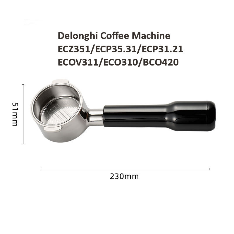 Portafilter Tanpa Dasar 51mm,  - Delonghi Espresso Ecp3420 ulasan dan harga