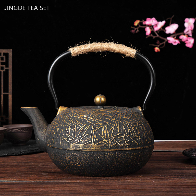 Teko teh besi cor 900ml, teko  - Cast Iron Corn ulasan dan harga