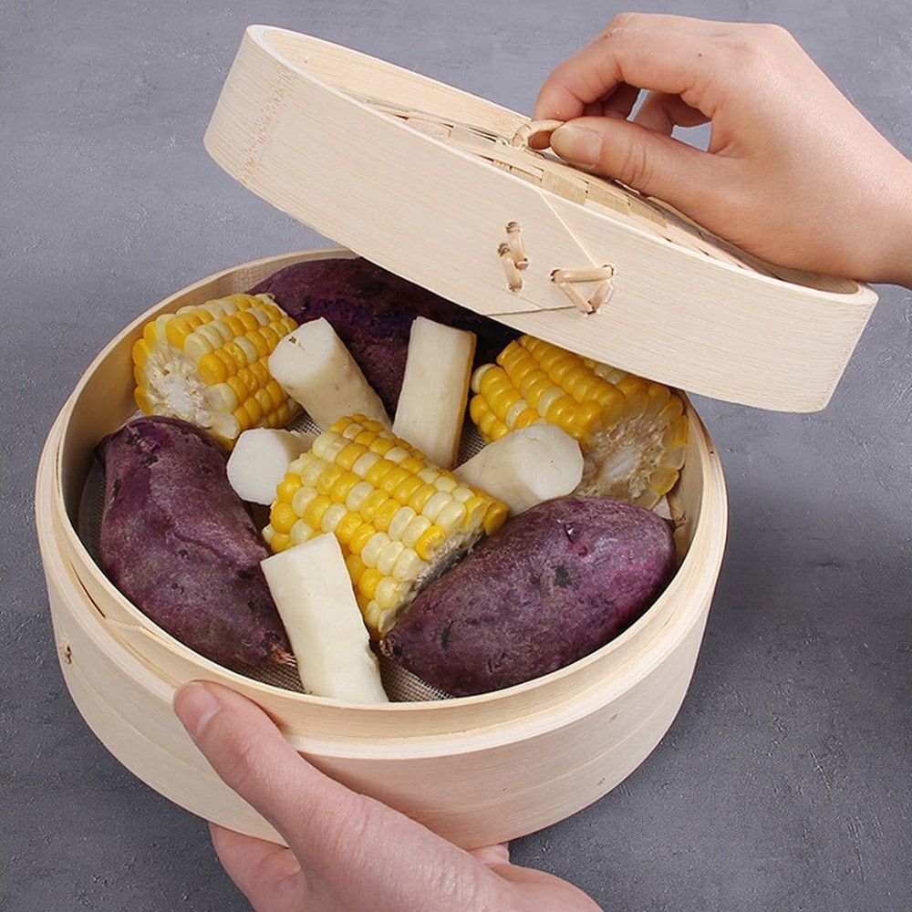 Keranjang kukus bambu dengan t - Bao Steamer Bamboo ulasan dan harga