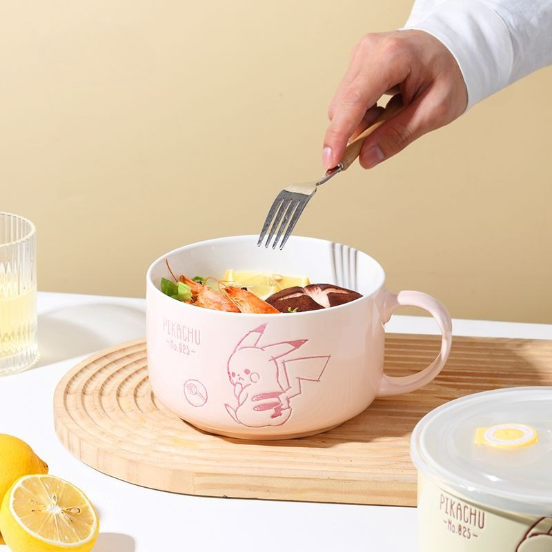 Mangkuk Keramik Lucu Pikachu W - Dim Sum Basket ulasan dan harga